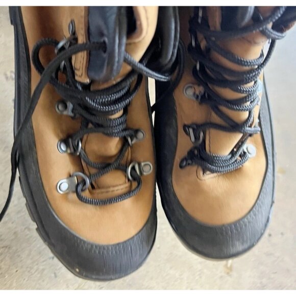 Vintage Danner Men’s Leather Boots Combat Hiker 43513X 2010 Brown Black Size 8 - Picture 4 of 16